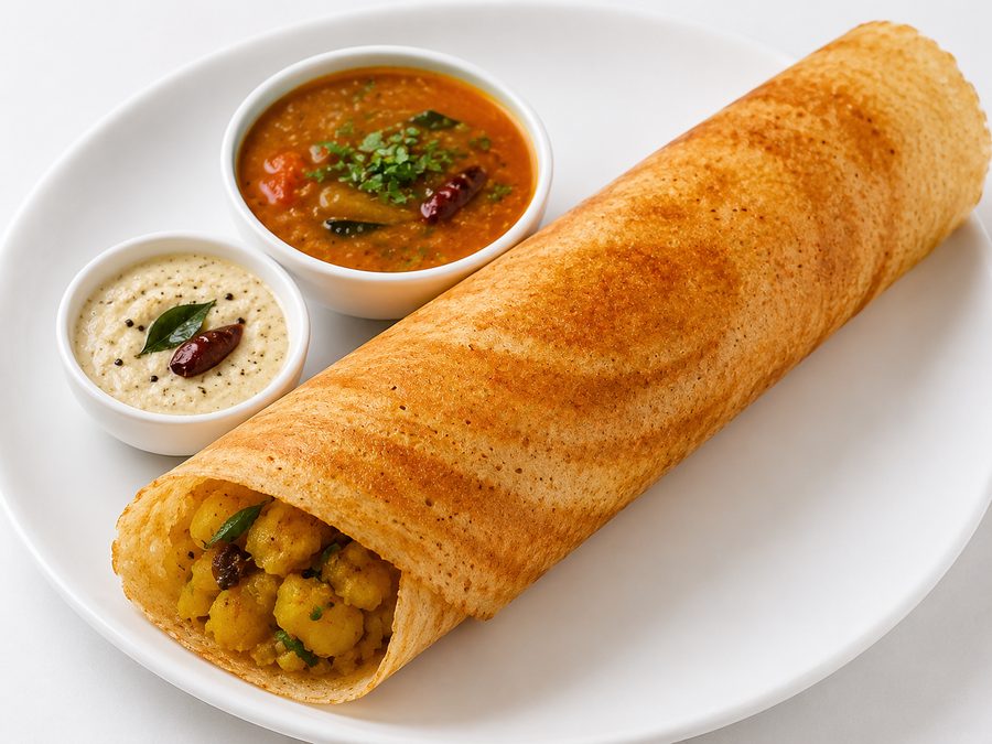 Mumbai street food dish at Preeti's Mumbai Street Food, Vancouver